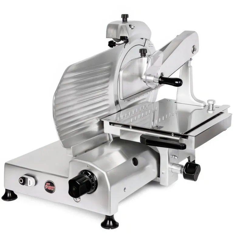 Affettatrice domestica a Gravità FAC 370 LUSSO AF con affilatoio Fisso per lama 58x40xh67cm - Lama 370 mm - 50.00 Kg in lega leggera di alluminio Fac Affettatrici Esclusivo